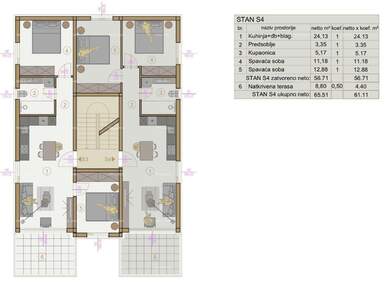 Dvosoban stan, Banjole, prodaja, 65m2, 226720e, id30899