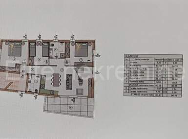 Cetvorosoban stan, Medulin, prodaja, 343212 €, 92 m2