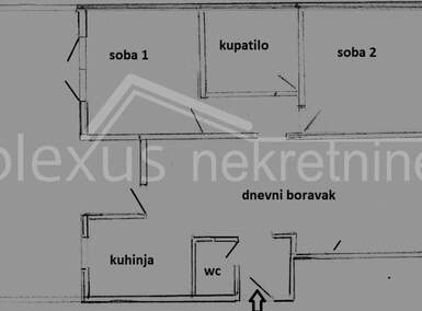 Trosoban stan, Split, prodaja, 75m2, 417000e, id62812