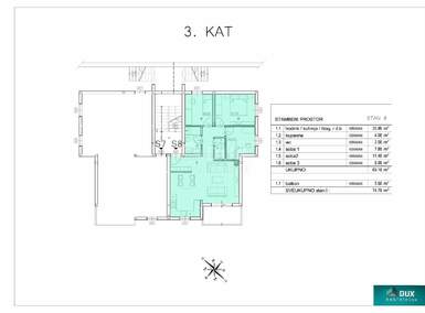 Cetvorosoban stan, Viškovo, Viškovo, prodaja, 75m2, 202000e, id40716