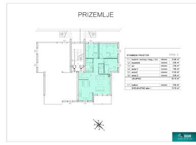 Cetvorosoban stan, Viškovo, Viškovo, prodaja, 75m2, 202000e, id40719