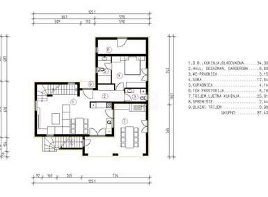 Plac, Malinska-Dubašnica, Malinska, prodaja, 560m2, 210000e, id40574