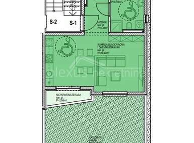 Jednosoban stan, Split, prodaja, 77m2, 246200e, id43081