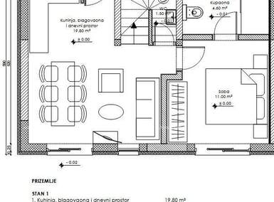 Trosoban stan, Premantura, prodaja, 343400 €, 80 m2