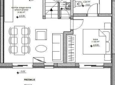 Trosoban stan, Premantura, prodaja, 343400 €, 80 m2