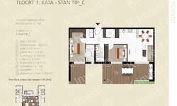 Dvosoban stan, Novigrad, prodaja, 594005 €, 110 m2