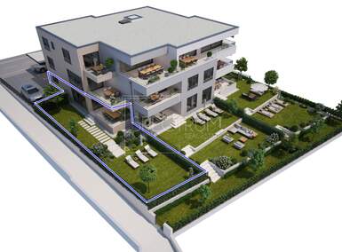 Trosoban stan, Novigrad, prodaja, 505928 €, 103 m2